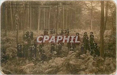 Cartes postales Pensionnat des Ursulines de Longiaux Sirault Folklore