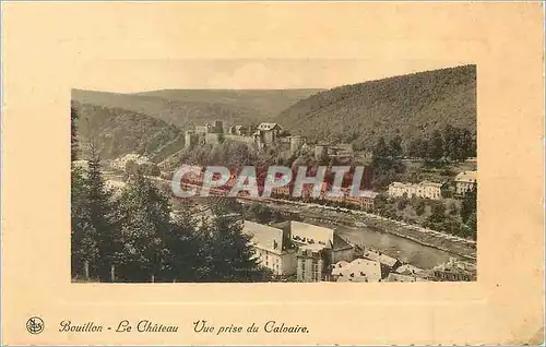 Ansichtskarte AK Bouillon le Chateau vue prise du Calvaire