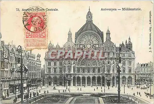 Cartes postales Antwerpen Middenstatie