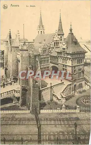 Cartes postales Anvers le Steen