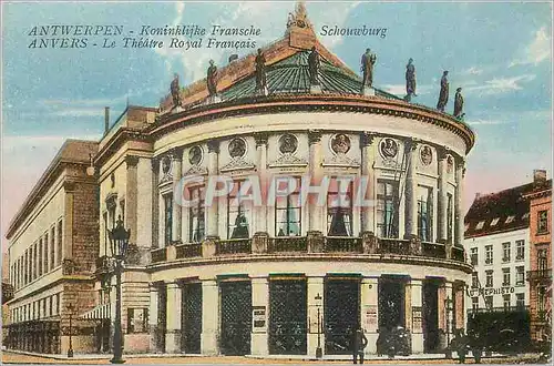 Cartes postales Antwerpen Anvers le Theatre Royal Francais