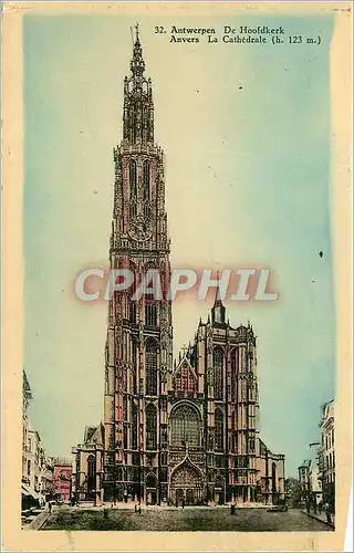 Cartes postales Antwerpen Anvers la Cathedrale (h 123m)
