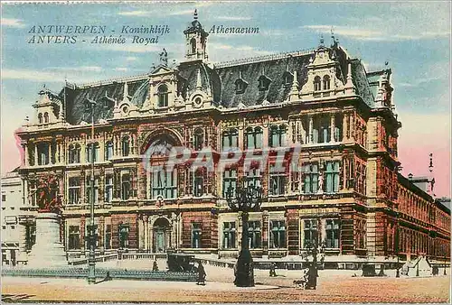 Cartes postales Antwerpen Anvers Athenee Royal
