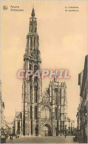 Cartes postales Antwerpen Anvers la Cathedrale