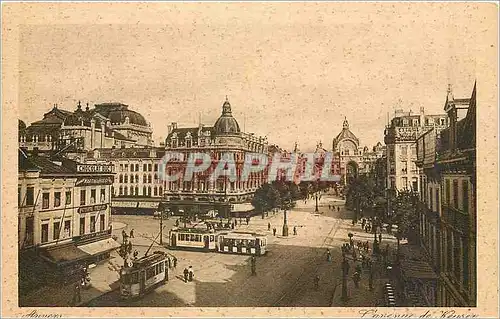 Cartes postales Anvers l'Avenue Tramway