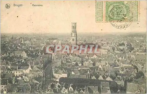 Cartes postales Bruges Panorama