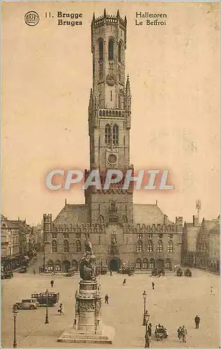 Cartes postales Bruges le Beffroi