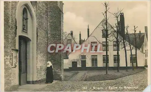Cartes postales Bruges Eglise du Beguinage