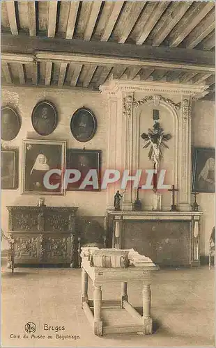 Cartes postales Bruges Coin du Musee au Beguinage Christ