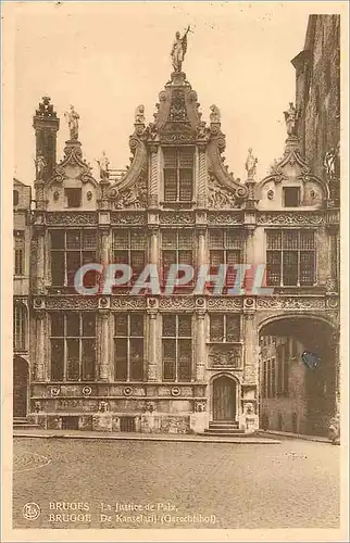 Cartes postales Bruges la Justice de Paix