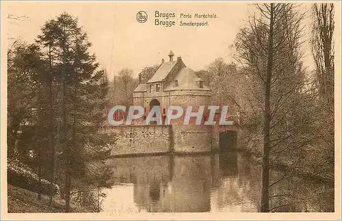 Cartes postales Bruges Porte Marechale