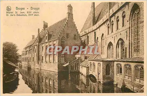 Cartes postales Bruges Hopital St Jean XIIIe siecle