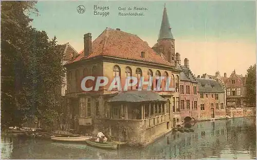 Cartes postales Bruges Quai du Rosaire