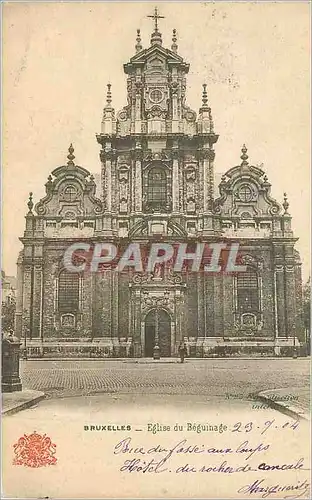 Cartes postales Bruxelles Eglise du Beguinage