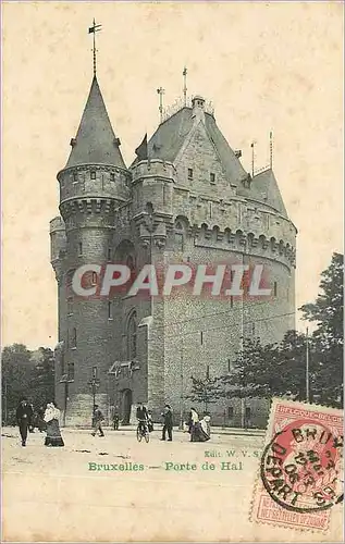 Cartes postales Bruxelles Porte de Hal