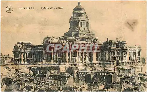 Cartes postales Bruxelles Palais de Justice