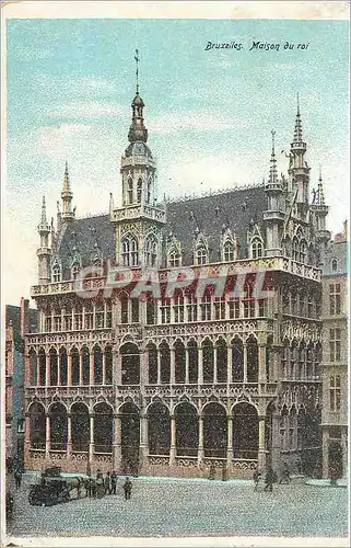 Cartes postales Bruxelles Maison du Roi