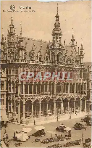 Cartes postales Bruxelles la Grand'Place Maison du Roi