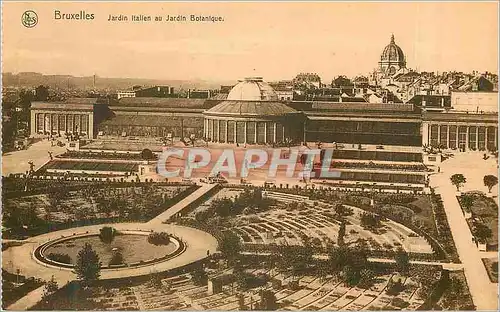 Cartes postales Bruxelles Jardin Italien au Jardin Botanique