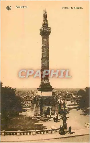Cartes postales Bruxelles Colonne du Congres
