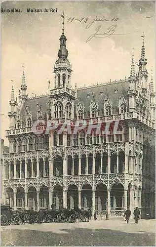 Cartes postales Bruxelles Maison du Roi