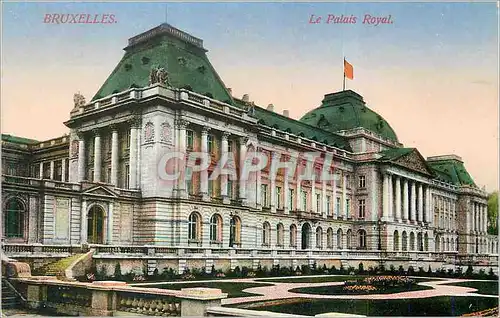 Cartes postales Bruxelles le Palais Royal
