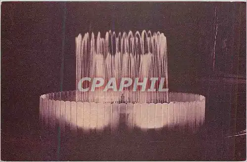 Cartes postales Jeux d'eau fontaines Lumineuses Waterspelen en Lichtfonteinen