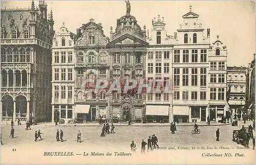 Cartes postales Bruxelles La Maison des Tailleurs