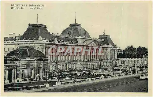Cartes postales Bruxelles Palais du Roi