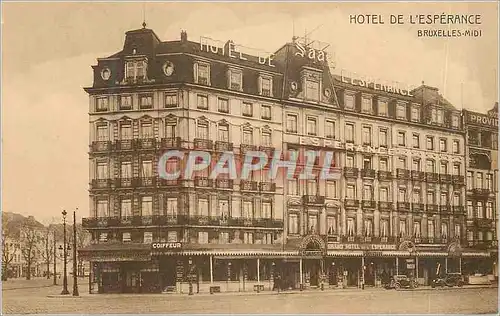 Ansichtskarte AK Bruxelles Midi Grand Hotel de l'Esperance Bonne Table