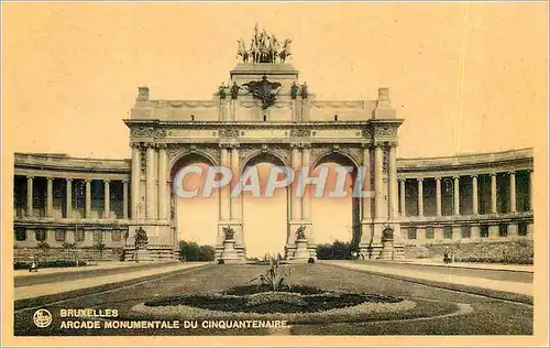 Ansichtskarte AK Bruxelles Arcade Monumentale du Cinquantenaire