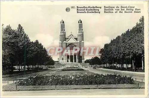 Ansichtskarte AK Bruxelles Koekelberg Basilique du Sacre Coeur