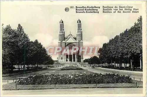 Cartes postales Bruxelles Koekelberg Basilique du Sacre Coeur