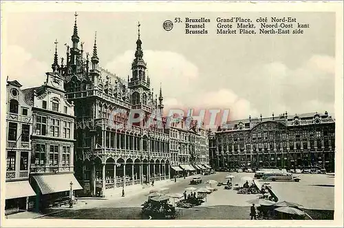 Ansichtskarte AK Bruxelles Grand'Place Cote Nord Est