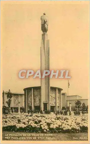 Cartes postales Le Pavillon de la Ville de Paris Bruxelles