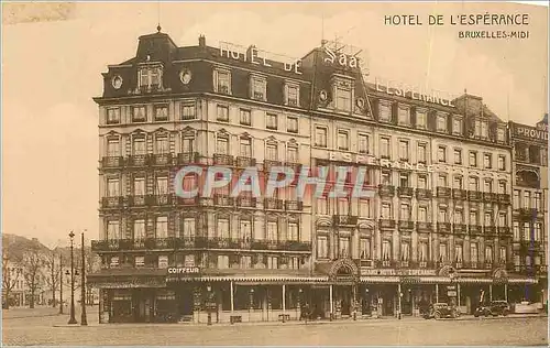 Ansichtskarte AK Bruxelles Midi Grand Hotel de l'Esperance Bonne Table