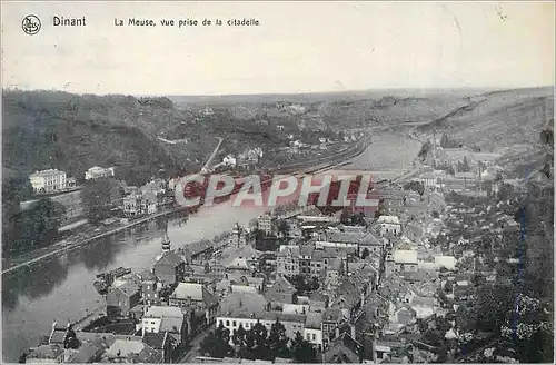 Ansichtskarte AK Dinant La Meuse vue prise de la Citadelle