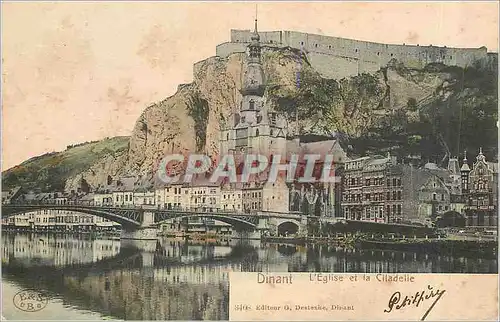 Cartes postales Dinant L'Eglise et la Citadelle