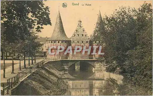 Cartes postales Gand Le Rabot