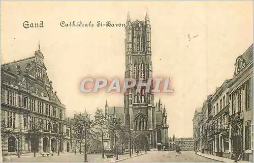 Cartes postales Gand Cathedrale St Bavon