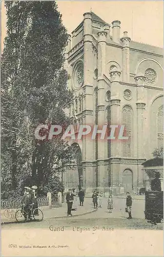 Cartes postales Gand L'Eglise St Anne