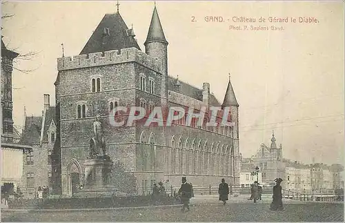Cartes postales Gand Chateau de Gerard le Diable