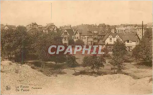 Cartes postales La Panne Panorama