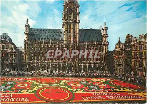 Cartes postales moderne Bruxelles Grand Place Tapis des Fleurs