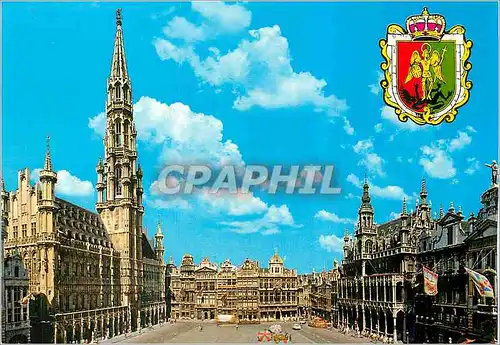 Cartes postales moderne Bruxelles Grand Place