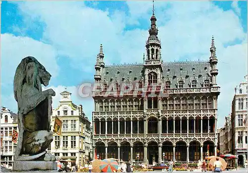 Cartes postales moderne Brussels Maison du Roi Lion