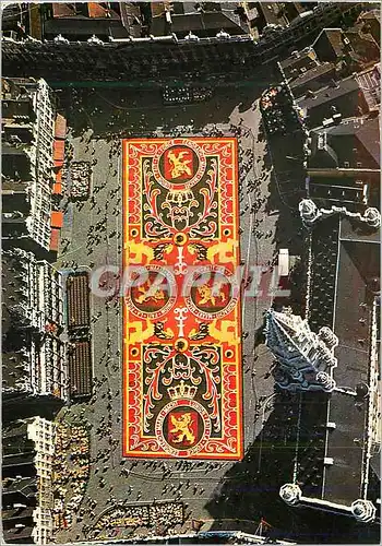 Cartes postales moderne Bruxelles Grand Place Tapis des Fleurs