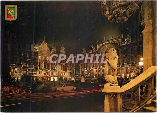 Cartes postales moderne Bruxelles Grand'Place la Nuit