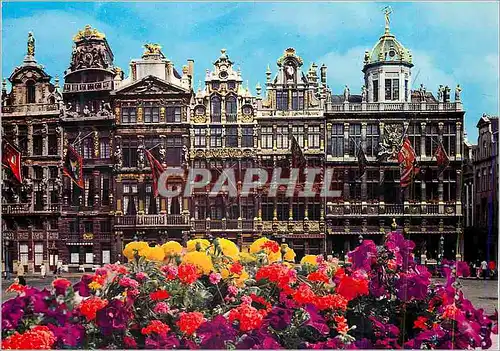 Moderne Karte Brussels Grand'Place