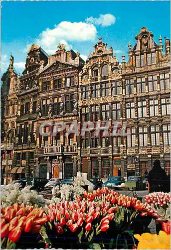 Cartes postales moderne Bruxelles Un Coin de la Grand'Place